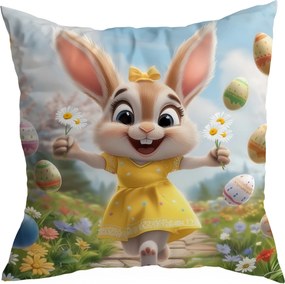 Húsvéti Párna Ajándék Nyuszi Neki 35X35 CM Nyuszi 0568