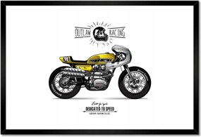 Poszterek keretben 60x40 Motorkerékpár Antik Vintage