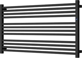 HOPA Stick Level kombinált radiátor 55x160 cm fekete matt RADSTIL166031