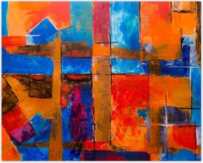 Poszterek 50x40 Absztrakt Emily