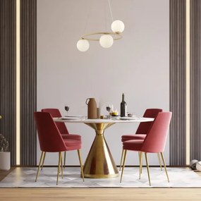 Csillár zsinóron GAMA 3xG9/12W/230V arany