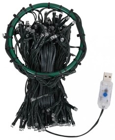 210 LED-es karácsonyi fényháló 210 cm