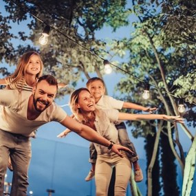 Rabalux 77165 - LED Napelemes lánc ZIRC LED/3,6W/3,7V 1200mAh IP44