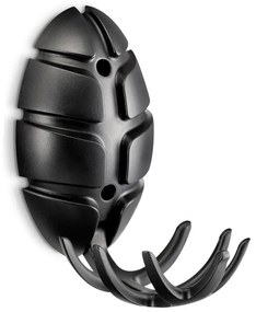 Fekete fali akasztó Bug – Spinder Design