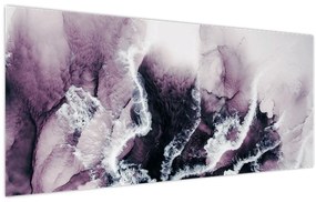 Kép - Lila márvány N⁰2 (120x50 cm)