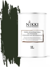 Betonpadló Felújítás Festék 1L Üveg Zöld RAL6007 Félmatt