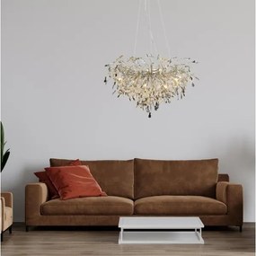 Kristály csillár zsinóron 13xG9/40W/230V króm