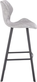 2 x Bárszék Hawaj CL-865-5 világos szürke