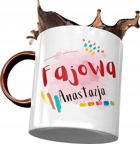 Bordó Bögre Anasztázia Barátnő Feleség Ajándék Nyomtatott Fotóval