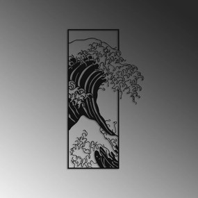 Fém fali dekoráció, Waves 3