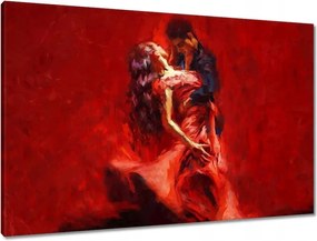 Vászonkép 90x60 Forró tánc Nő