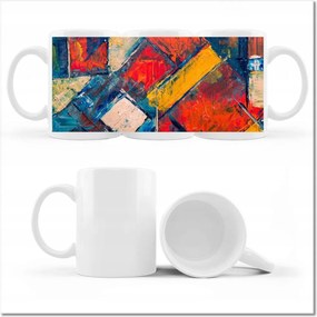 Nyomott mintás bögre Absztrakt Gert