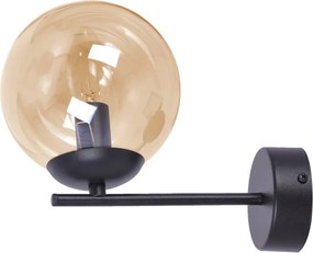 KAJA K-5306 DELTA Fekete Színű Fali Lámpa 1xE14 10W IP20