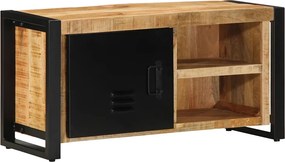 vidaXL tömör nyers mangófa TV-szekrény 80x30x40 cm