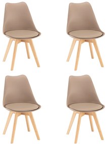 Silla étkezőszék 4 db bézs színben