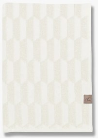Krémszínű pamut törölköző szett 2 db-os 35x55 cm Geo – Mette Ditmer Denmark