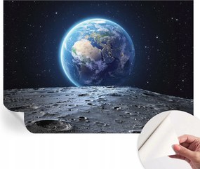 Dekoratív öntapadós fotótapéta az irodába Kozmikus panoráma 312x219 cm