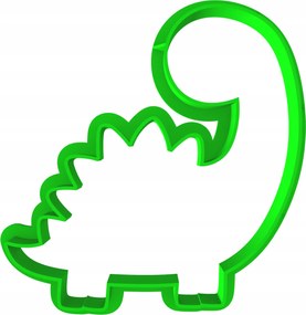 Foremka Lyukasztó Dinoszaurusz keksz- és mézeskalács kiszúró kicsi Diplodok