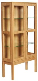 AbbeyWood vitrin tölgyfa dekorral - Woodman