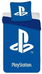 PlayStation Blue ágyneműhuzat Logo 140×200cm, 70×90 cm