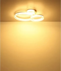 Globo 48046D4 - LED mennyezeti lámpatest ZARA LED/24W/230V 3000K 40,5x51 cm