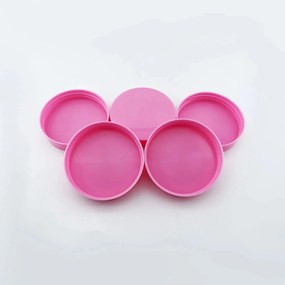 Szilikon gombvédők kapcsolók rózsaszín 3 db