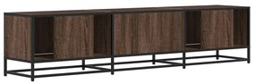 barna tölgy színű szerelt fa TV-szekrény 180 x 35 x 41 cm