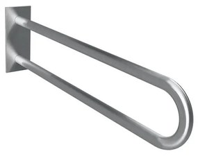 Támaszkodó fogantyú 10,3x25,3 cm rozsdamentes acél/ezüst