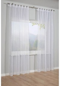 Fehér voile fényáteresztő függöny 140x245 cm – Sehlbach