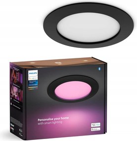 Led panel SĂŒllyesztett lĂĄmpatest 12W IP44 Rgb Smart Zigbee Slim Philips Hue