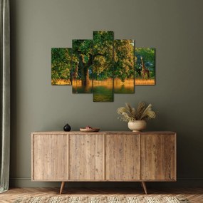Zsiráf a természetben képe (150x105 cm)