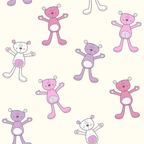 Fali Tapéta A Gyerekszobába Macival