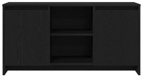 TV Szekrény Fekete Tölgy 102x37,5x52,5 cm Mérnöki Fa