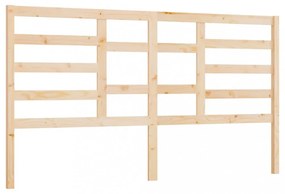 tömör fenyőfa ágyfejtámla 206 x 4 x 104 cm
