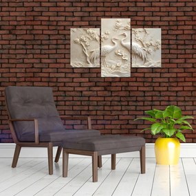 Kép - Kínai minta (90x60 cm)