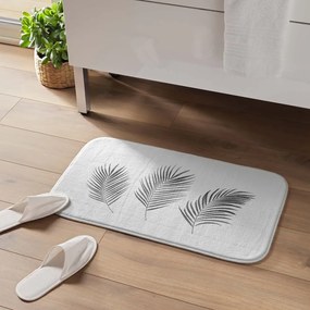 Fehér-ezüstszínű fürdőszobai kilépő 45x75 cm Orbella – douceur d'intérieur