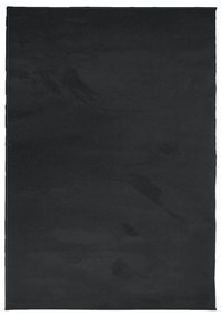 OVIEDO fekete rövid szálú szőnyeg 200 x 280 cm