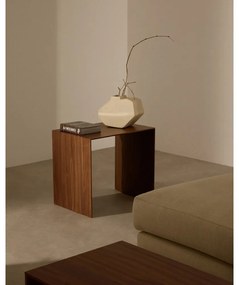 Tárolóasztal diófa dekorral 40x55 cm Litto – Kave Home