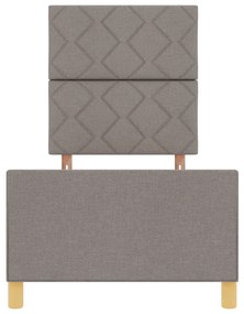 Ágykeret Taupe 80x200 cm Szövet