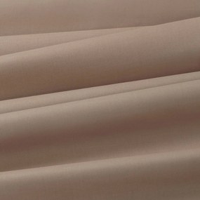 Goldea pamut asztalterítő - kávébarna - kör alakú Ø 100 cm