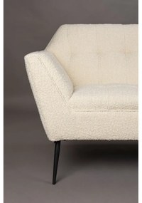 Krémszínű buklé kanapé 150 cm Kate – Dutchbone