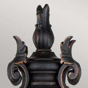Elstead klasszikus kültéri állólámpa baltimore borostyán antik bronz elsbt3-l IP44