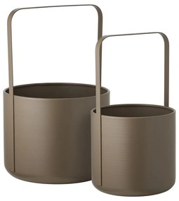 Fém kaspó szett 2 db-os ø 24,5 cm Tule – House Nordic