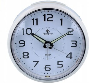 Perfect Folyó Analóg ébresztőóra háttérvilágítással Hangos Riasztás 4 Elem