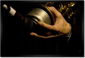 Poszterek keretben 60x40 Jazz zenész