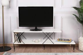 TV asztal/szekrény Stret (fehér). 1067123