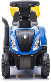 Push autó NEW HOLLAND 2xAA kék/fekete