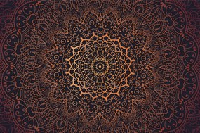 Tapéta vintage Mandala indiai stílusban