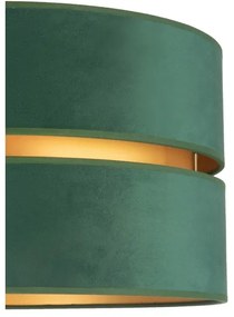 Duolla - Állólámpa DUO 1xE27/60W/230V átm. 44 cm zöld/barna