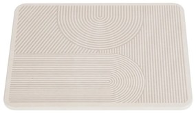 Bézs kovaföld edénycsepegtető alátét 40x30 cm Damon – Wenko